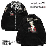 裏ファー ミドル丈ジャケット THE BRAVEMAN×BETTY BOOP アウター bbb-2248