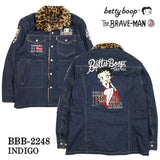 裏ファー ミドル丈ジャケット THE BRAVEMAN×BETTY BOOP アウター bbb-2248