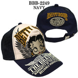 ツイルメッシュキャップ THE BRAVEMAN×BETTY BOOP ベティ・ブープ 帽子 bbb-2249