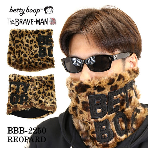 リバーシブルネックウォーマー THE BRAVEMAN×BETTY BOOP ベティ・ブープ bbb-2250