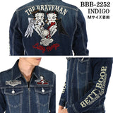 デニム オールインワン ツナギ THE BRAVEMAN×BETTY BOOP bbb-2252