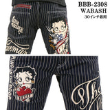 THE BRAVEMAN×BETTY BOOP ベティ・ブープ デニムパンツ bbb-2308