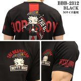 THE BRAVEMAN×BETTY BOOP ベティーブープ 天竺 半袖Tシャツ bbb-2312