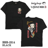 THE BRAVEMAN×BETTY BOOP ベティ・ブープ 半袖Tシャツ bbb-2314