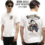 THE BRAVEMAN×BETTY BOOP ベティ・ブープ 天竺 半袖Tシャツ bbb-2315