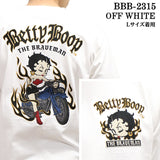 THE BRAVEMAN×BETTY BOOP ベティ・ブープ 天竺 半袖Tシャツ bbb-2315