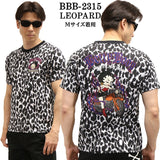 THE BRAVEMAN×BETTY BOOP ベティ・ブープ 天竺 半袖Tシャツ bbb-2315