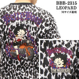 THE BRAVEMAN×BETTY BOOP ベティ・ブープ 天竺 半袖Tシャツ bbb-2315