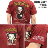 THE BRAVEMAN×BETTY BOOP ベティ・ブープ 天竺 半袖Tシャツ bbb-2317