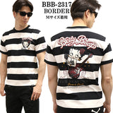 THE BRAVEMAN×BETTY BOOP ベティ・ブープ 天竺 半袖Tシャツ bbb-2317