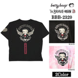 THE BRAVEMAN×BETTY BOOP ベティ・ブープ ベア天竺 オーバーサイズTシャツ bbb-2320