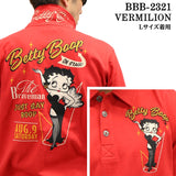 THE BRAVEMAN×BETTY BOOP ベティ・ブープ 天竺 半袖ポロシャツ bbb-2321