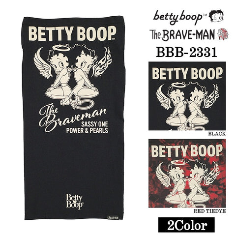 THE BRAVEMAN×BETTY BOOP ベティ・ブープ 4way ドライネックウォーマー bbb-2331