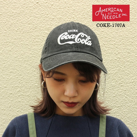 AMERICAN NEEDLE アメリカンニードル Coca-Cola コカコーラ Coke Logo CAP キャップ coke-1707a