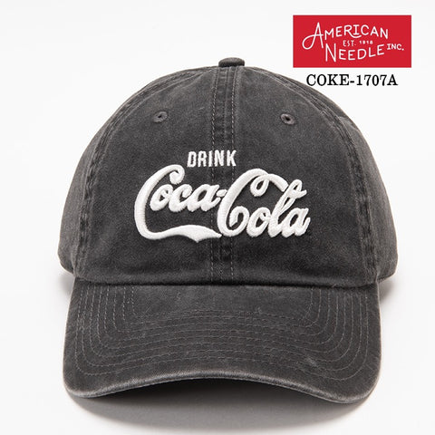 AMERICAN NEEDLE アメリカンニードル Coca-Cola コカコーラ Coke Logo CAP キャップ coke-1707a