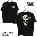 天竺半袖Tシャツ CROWS×WORST クローズ ワースト 武装戦線 crst-2202