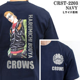 天竺半袖Tシャツ CROWS×WORST クローズ ワースト 武装戦線 crst-2203