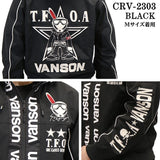 VANSON×CROWS×WORST バンソン 武装戦線 デスラビット 三層ストレッチパーカー crv-2303