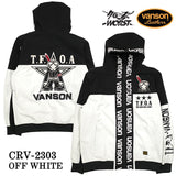 VANSON×CROWS×WORST バンソン 武装戦線 デスラビット 三層ストレッチパーカー crv-2303