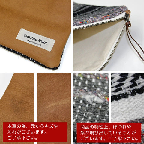 Double Shot ダブルショット クラッチバッグ LEATHERS SMALL HOLD CLUTCH ds0036-cl-mrbr
