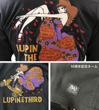 天竺長袖Tシャツ ルパン三世 峰不二子 和柄 lpn-2121