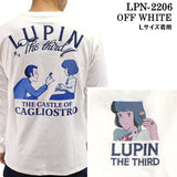 天竺長袖Tシャツ ルパン三世 メンズ ロンT lpn-2206