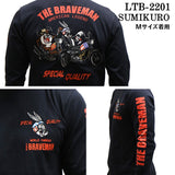 天竺 長袖Tシャツ ロンTEE THE BRAVEMAN×LOONEY TUNES ルーニーチューンズ コラボ ltb-2201