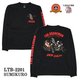 天竺 長袖Tシャツ ロンTEE THE BRAVEMAN×LOONEY TUNES ルーニーチューンズ コラボ ltb-2201