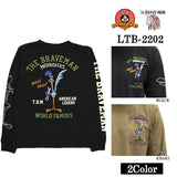 THE BRAVEMAN×LOONEY TUNES ルーニーチューンズ コラボ 天竺 長袖Tシャツ ロンTEE ltb-2202