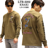 THE BRAVEMAN×LOONEY TUNES ルーニーチューンズ コラボ 天竺 長袖Tシャツ ロンTEE ltb-2202