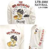 THE BRAVEMAN×LOONEY TUNES ルーニーチューンズ コラボ 天竺 長袖Tシャツ ロンTEE ltb-2302