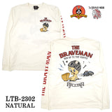 THE BRAVEMAN×LOONEY TUNES ルーニーチューンズ コラボ 天竺 長袖Tシャツ ロンTEE ltb-2302