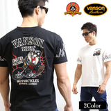 ベア天竺半袖Tシャツ VANSON×LOONEY TUNES ltv-2008