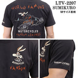 天竺半袖Tシャツ VANSON×LOONEY TUNES バンソン ltv-2207