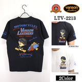 天竺半袖Tシャツ VANSON×LOONEY TUNES バンソン ltv-2213