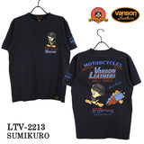 天竺半袖Tシャツ VANSON×LOONEY TUNES バンソン ltv-2213