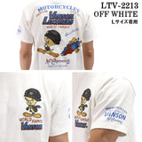 天竺半袖Tシャツ VANSON×LOONEY TUNES バンソン ltv-2213