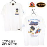 天竺半袖Tシャツ VANSON×LOONEY TUNES バンソン ltv-2213