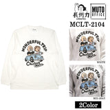 長州力×武藤敬司 長袖Tシャツ mclt-2104