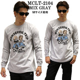 長州力×武藤敬司 長袖Tシャツ mclt-2104