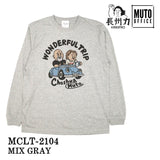 長州力×武藤敬司 長袖Tシャツ mclt-2104