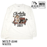 長州力×武藤敬司 長袖Tシャツ mclt-2106