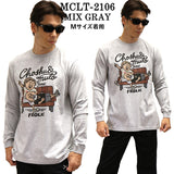 長州力×武藤敬司 長袖Tシャツ mclt-2106