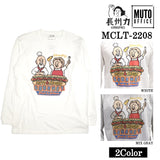 長州力×武藤敬司 長袖Tシャツ mclt-2108