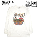 長州力×武藤敬司 長袖Tシャツ mclt-2108