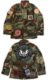 MADE WORN RAMONES CUSTOM MILITARY JACKET ミリタリージャケット シャツ mwr013j