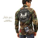 MADE WORN RAMONES CUSTOM MILITARY JACKET ミリタリージャケット シャツ mwr013j