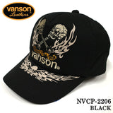 VANSON バンソン ツイル6パネルBBキャップ 帽子 nvcp-2206