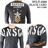 VANSON（バンソン）ドライロンTEE メンズ 長袖Tシャツ nvlt-2206