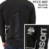 ドライ天竺 長袖Tシャツ VANSON バンソン メンズ ロンTee nvlt-2207